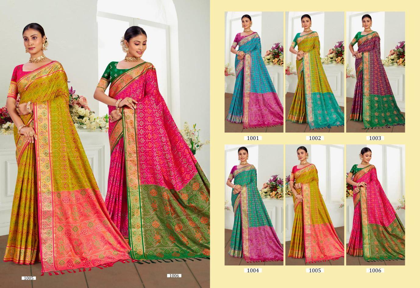 Bunawat - Rajshahi Patola-02 Saree suppliers in Pune